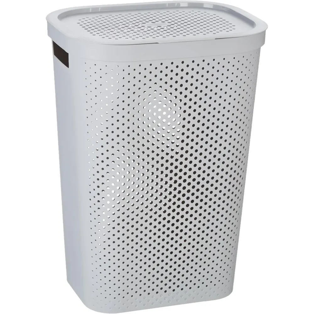 Curver Infinity 60L Wäschekorb grau 231008