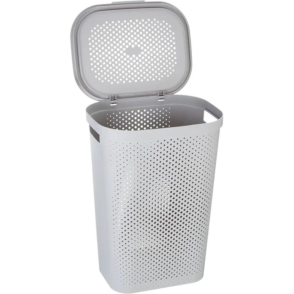 Curver Infinity 60L Wäschekorb grau 231008