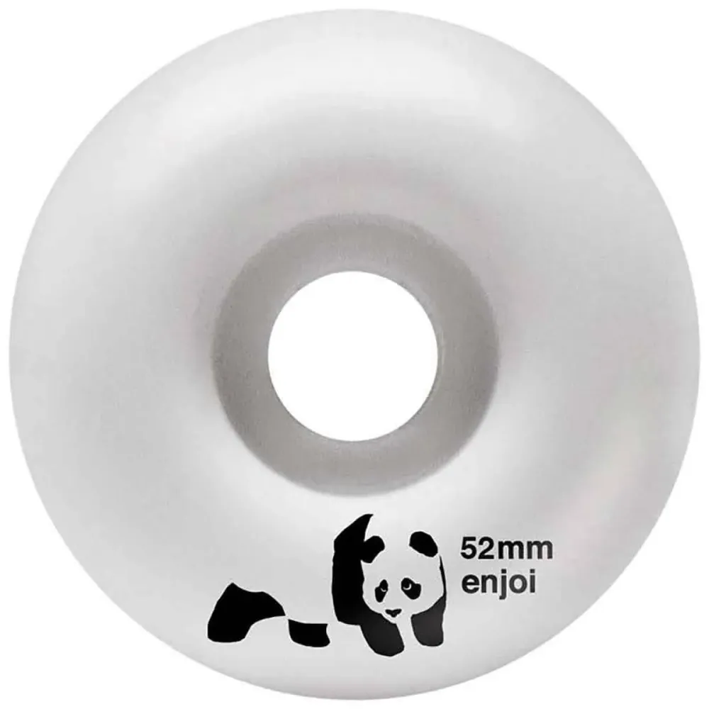 Enjoi Panda Stripes 7.75 Soft Top Complete Skateboard