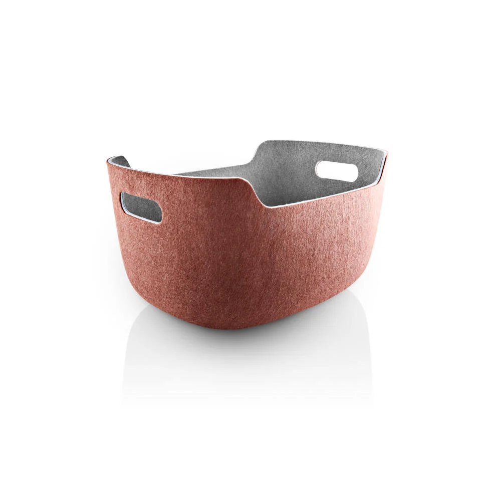 Eva Solo Aufbewahrungskorb Tidy, Korb, Kunststoff, Chestnut, 40x29x22 cm, 732010014