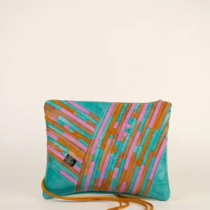 Festivaltasche Crazy Stripes / Bubblegum / Medium
