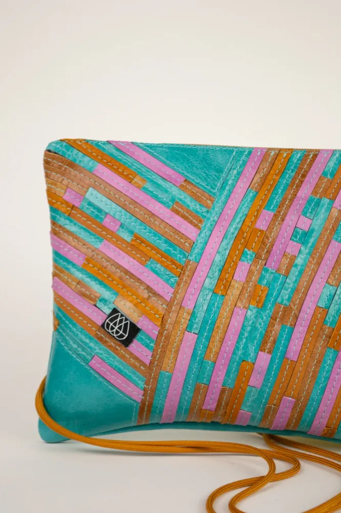 Festivaltasche Crazy Stripes / Bubblegum / Medium