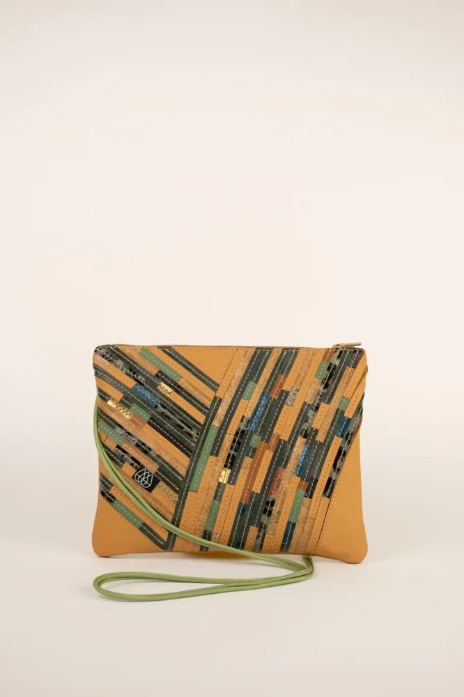 Festivaltasche Crazy Stripes / Nature / Medium