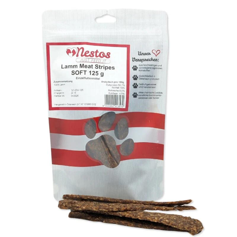LAMM MEAT STRIPES SOFT 125G