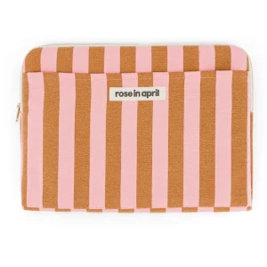 Laptophülle Octava 13/14“ Stripes I Caramel/Strawberry
