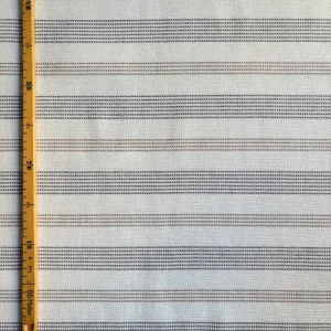 Leinen-Baumwolle Recycled Canvas – Stripes sand