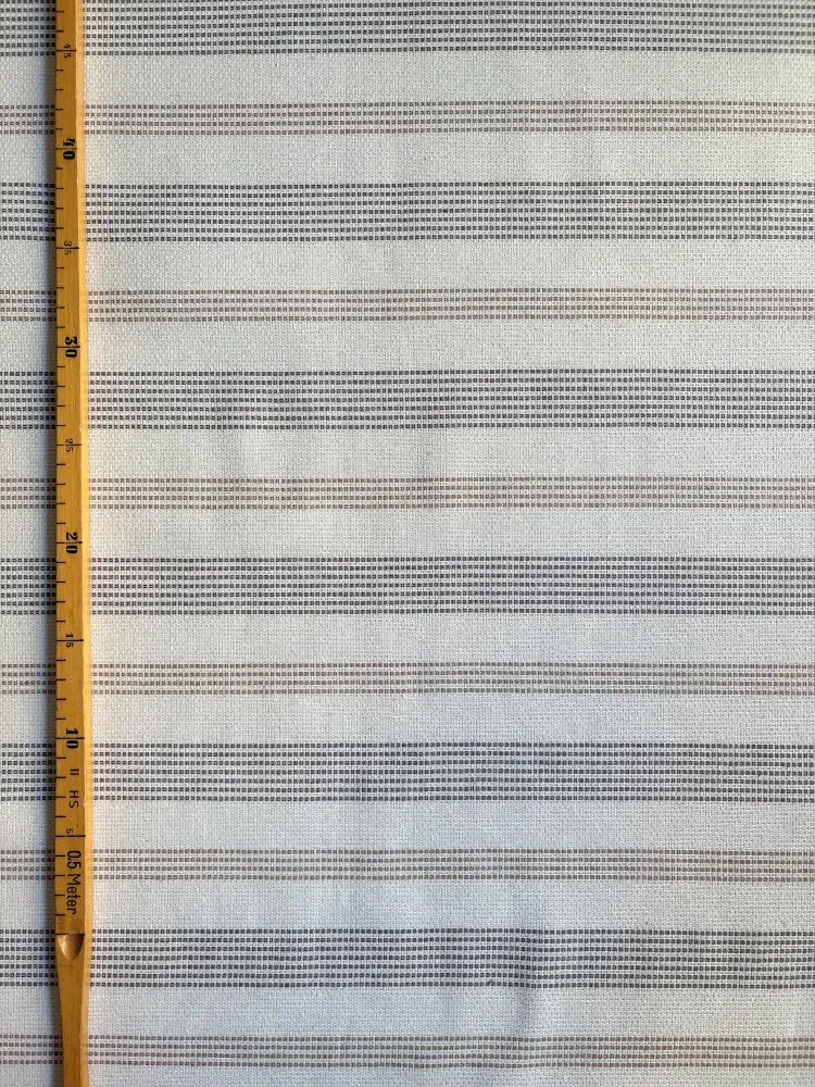 Leinen-Baumwolle Recycled Canvas – Stripes sand