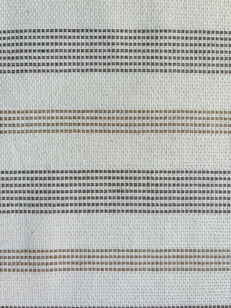 Leinen-Baumwolle Recycled Canvas – Stripes sand