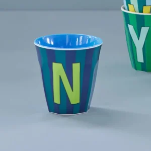 Mittelgroße Becher - Mehrfarbig - N - Stripes