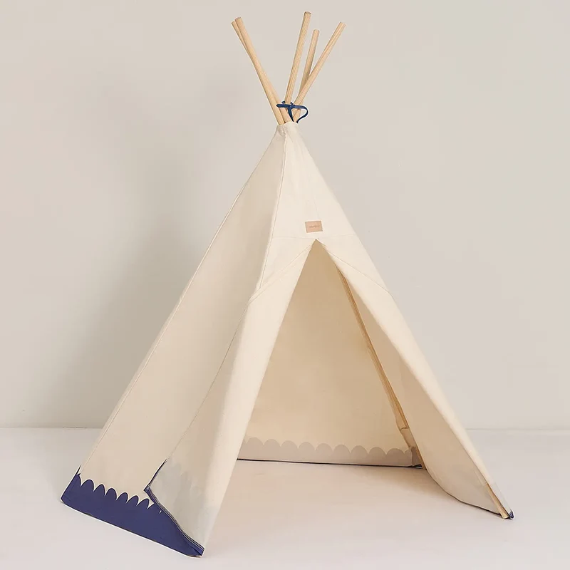 Nobodinoz Arizona Tipi Zelt 'Vibes' Blue