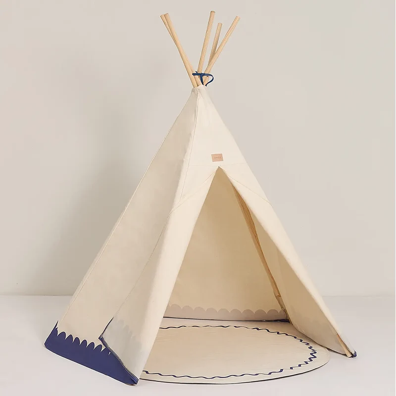 Nobodinoz Arizona Tipi Zelt 'Vibes' Blue