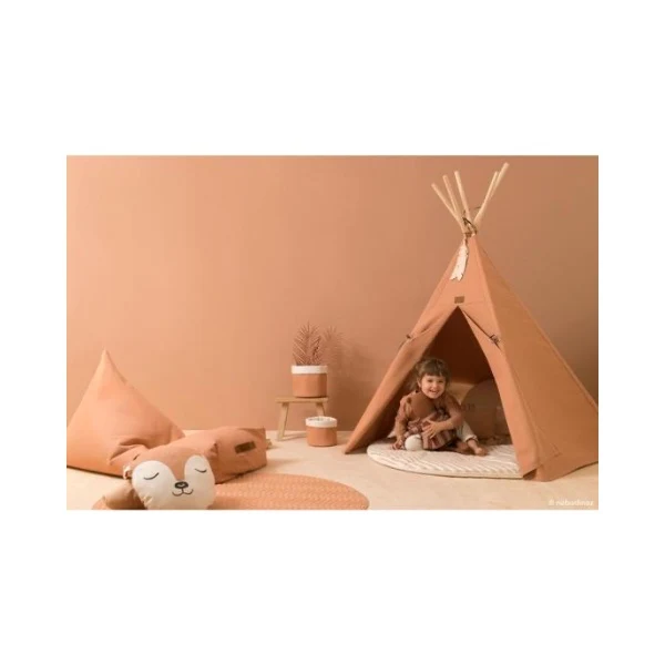 Nobodinoz, Aufbewahrungskorb MEDIUM 'TANGO', Sienna Brown