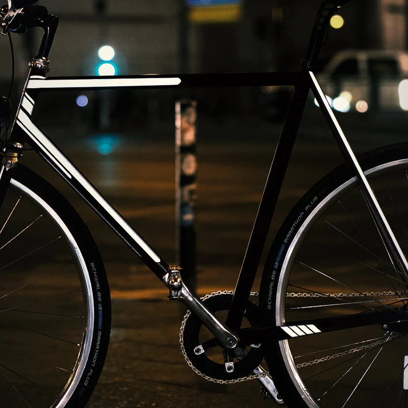 Reflective Bike Stripes - Black