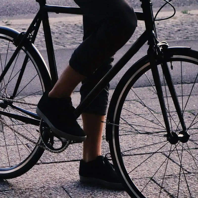 Reflective Bike Stripes - Black