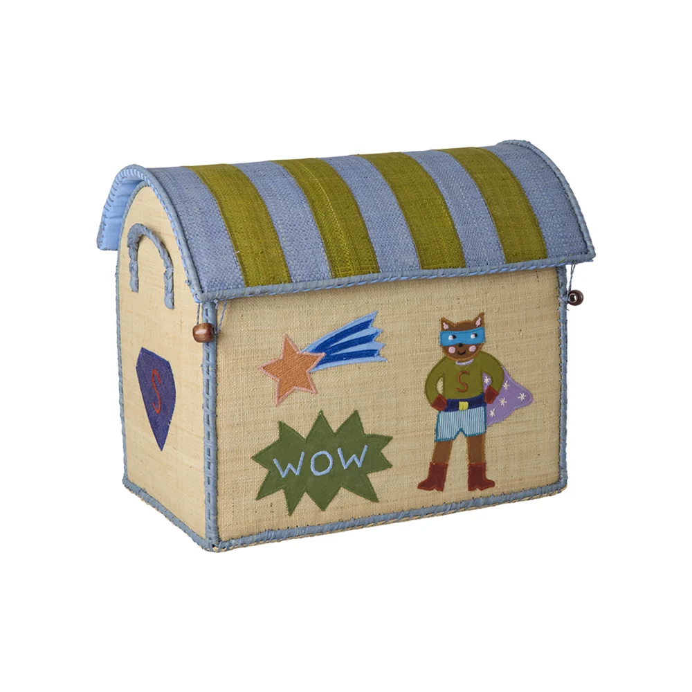 Rice Aufbewahrungskorb Klein 'Hero' Blue