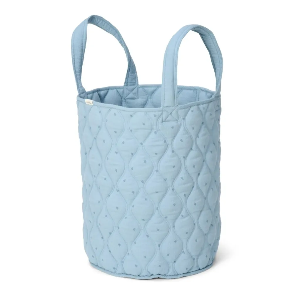 <tc>Little Dutch</tc> Aufbewahrungskorb Pure Denim Blue Large