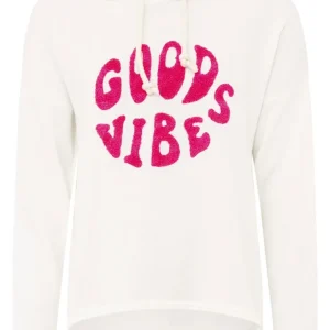 Zwillingsherz Damen Hoodie BW Good Vibes