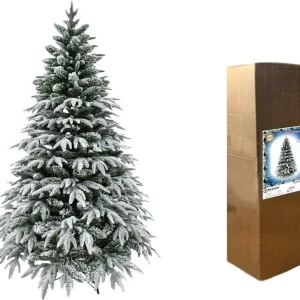 B-Ware Shatchi Weihnachtsbaum Baum Tanne Künstlich Grün Klappsystem 180cm Christbaum