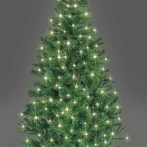 B-Ware Shatchi Weihnachtsbaum Kunstbaum Christbaum Warm White Le Ds 1,2 M 4 Ft Grün