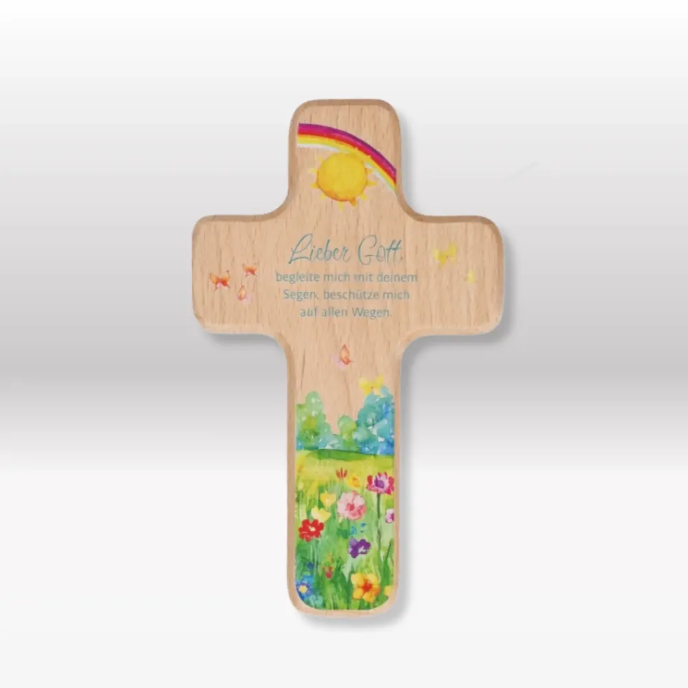 Kinderkreuz "Lieber Gott begleite mich"