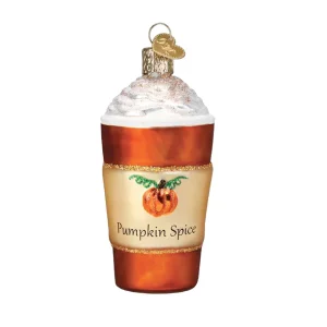 Pumpkin Spice Latte als Weihnachtsbaumschmuck
