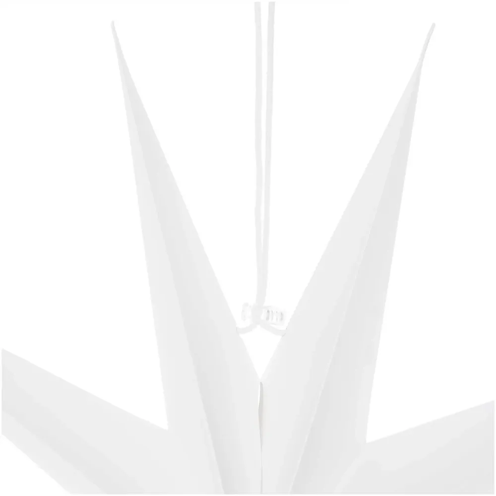 Weihnachtsschmuck Papierstern auffaltbar 60cm weiß
