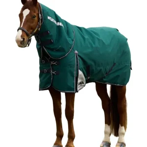 ComFiTecPlus Dynamic Outdoor-Decke mit abnehmbarem Hals, 100 g Forest Green/Navy 160