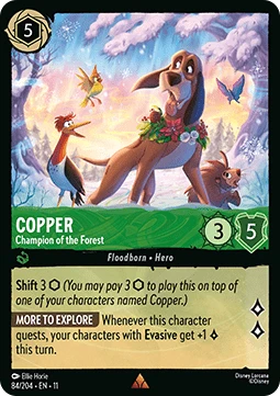 Copper - Champion Forest - Winterspell (Rare) [11WSP-84]