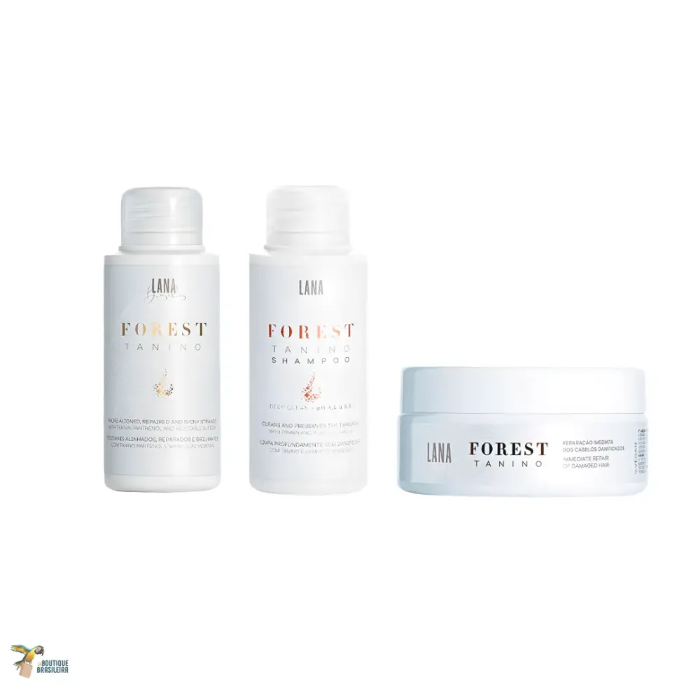 Forest Tanino Brazilian Smoothing Kit 2x100ml + Repairing Mask 200g