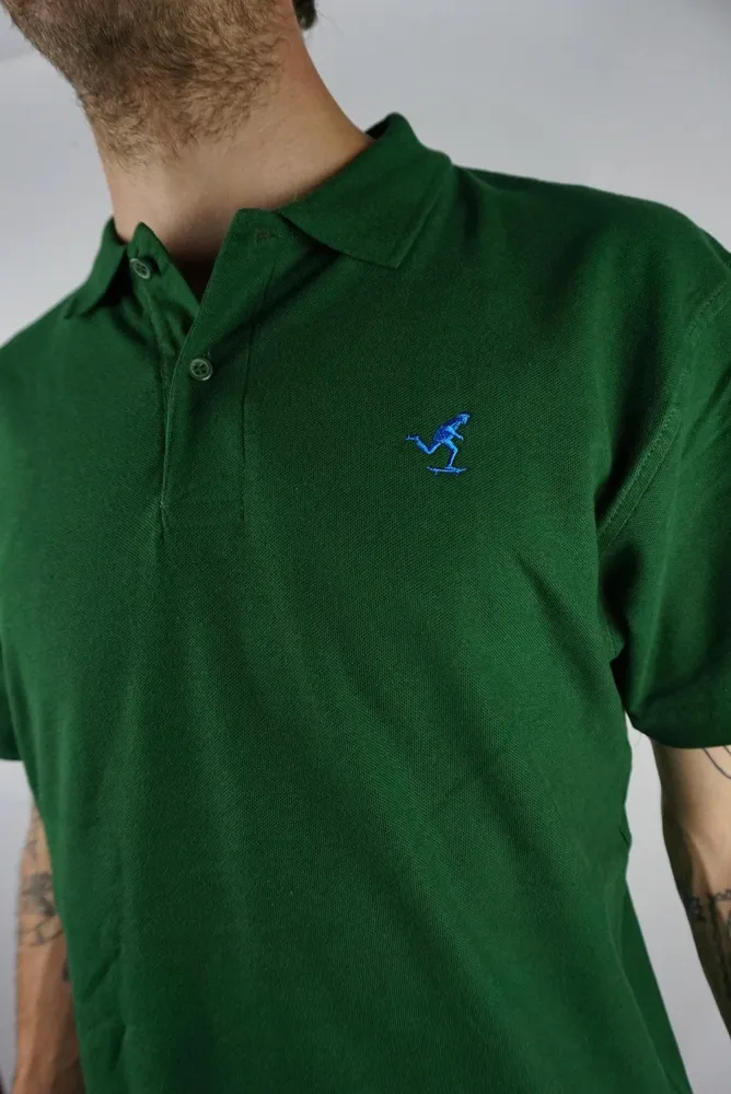 Freedom Pusher Polo Forest Green