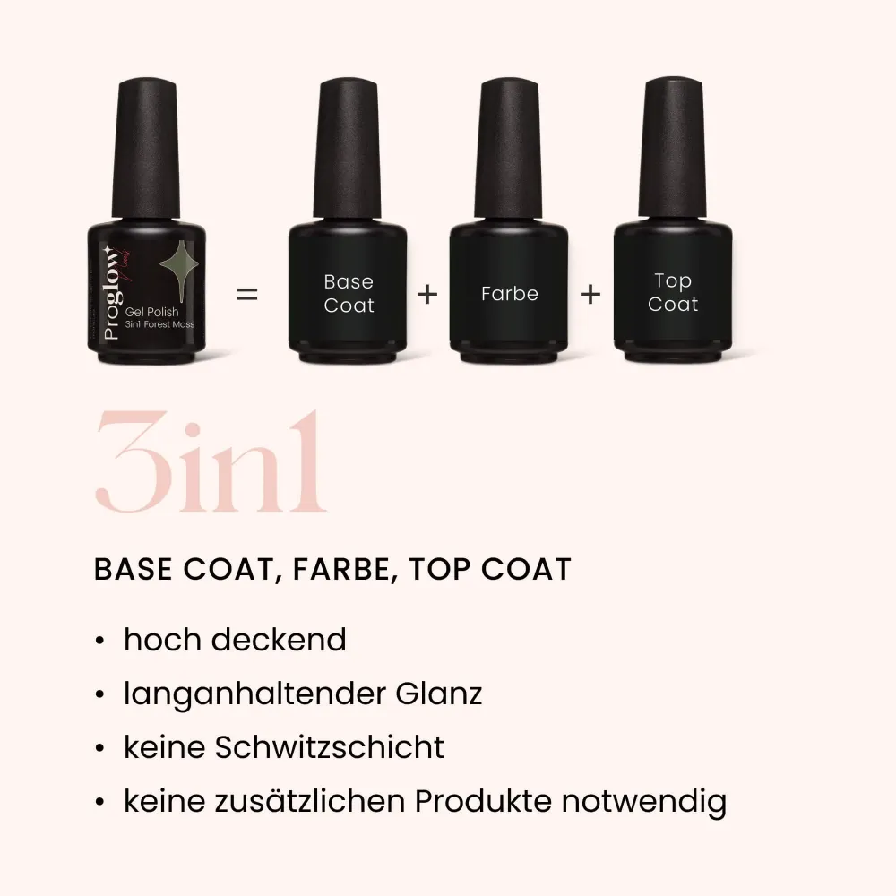Gel Polish Shellac 3in1 No Wipe Forest Moss