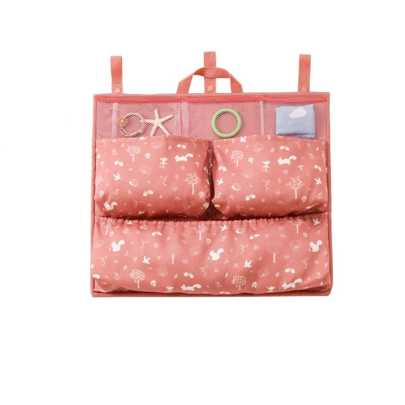 Krippenwagen & Organizer - Pink Forest