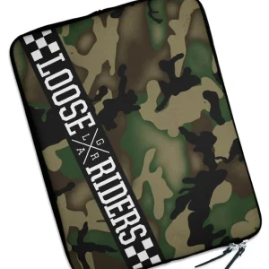 Loose Riders Laptop Sleeve Forest Camo 15 inch
