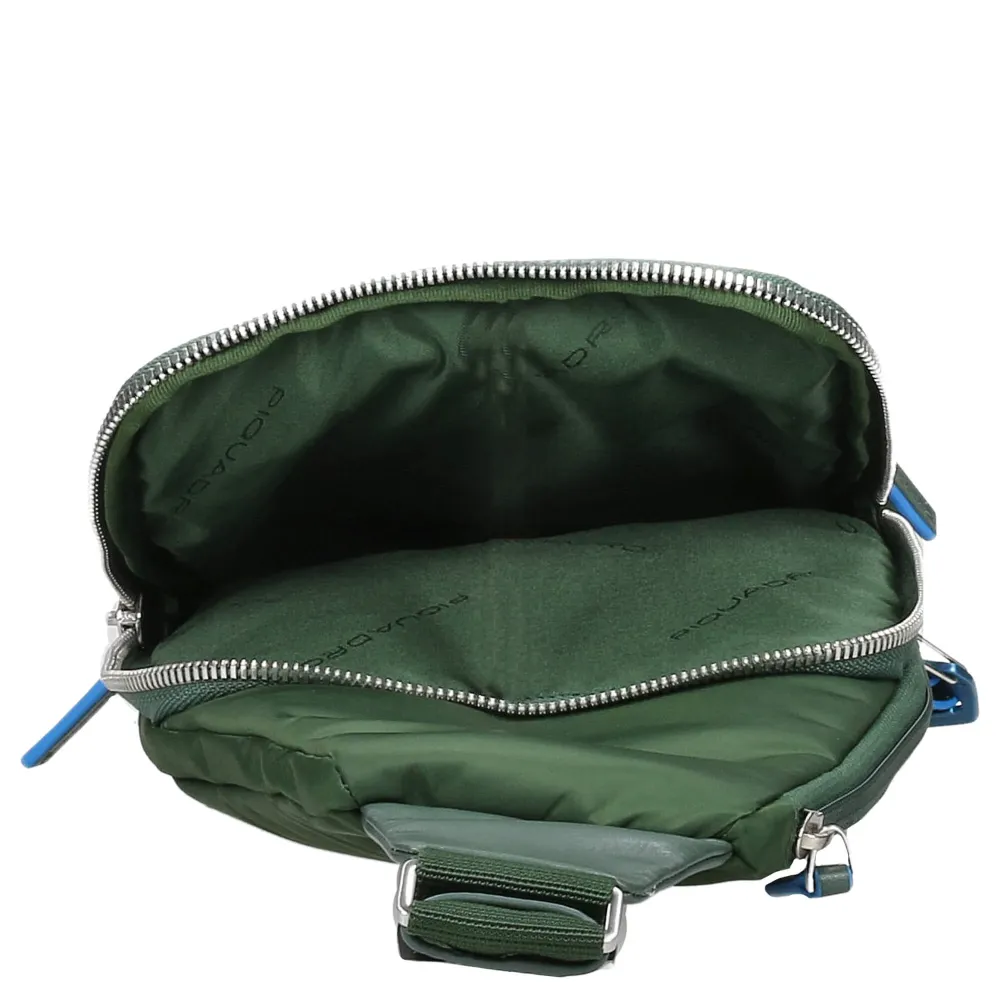 Piquadro Ryan Eco - Umhängetasche 36 cm (forest green)