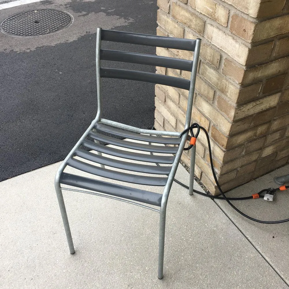 STUHL MODELL 7 ANTHRAZITGRAU (EINZELSTÜCK)