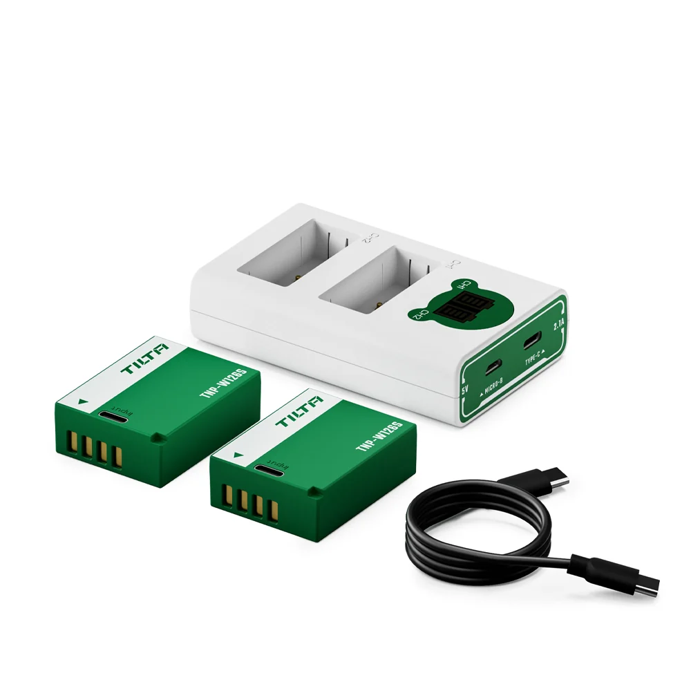 Tilta Battery Charger Kit NP-W126S Forest Green