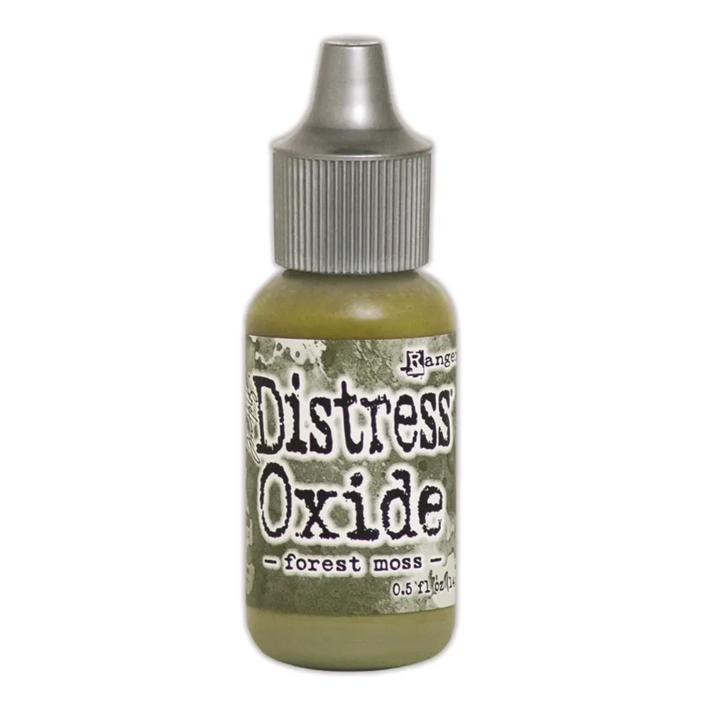 Tim Holtz Distress Oxide Ink Re-Inker Forest Moss