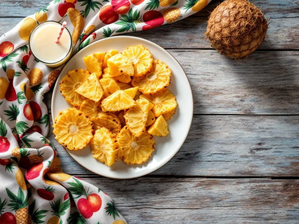 Tropische getrocknete Ananas - 550 g - Forest Feast