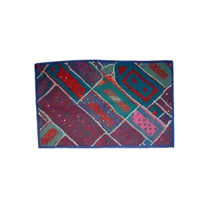 Wandteppich Patchwork Rajasthan Einzelstück Wandbehang