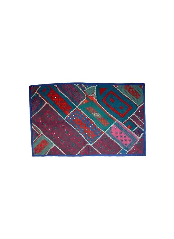 Wandteppich Patchwork Rajasthan Einzelstück Wandbehang