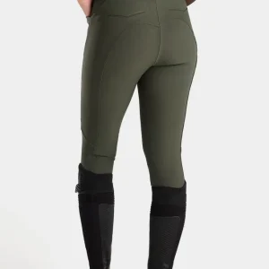 X-Perform Iconic Riding Damen Reithose mit Kniebesatz Forest Night 38