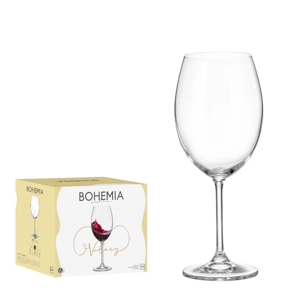 Bohemia Volary Weinglas 58 cl – 6er-Box
