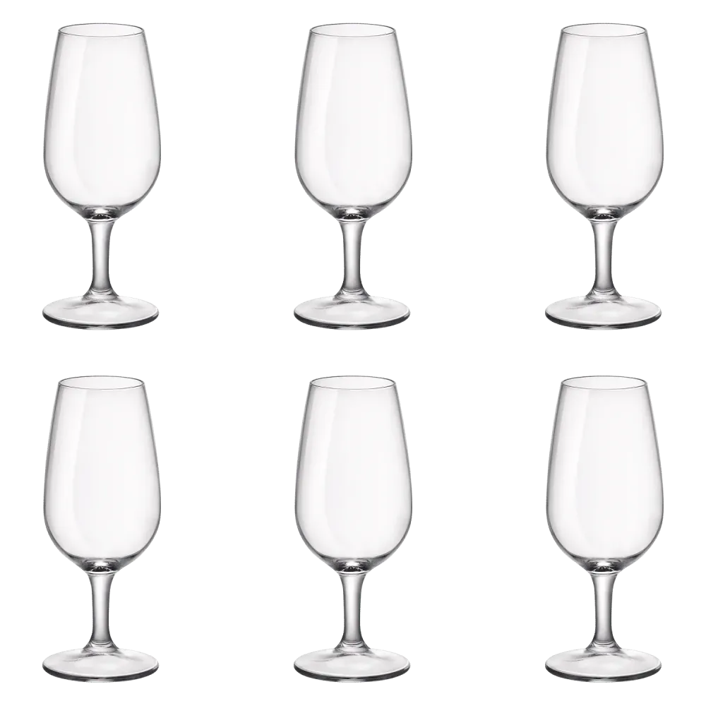Bormioli Rocco Riserva Weinglas 22 cl Verkostungsglas - 6 Stück