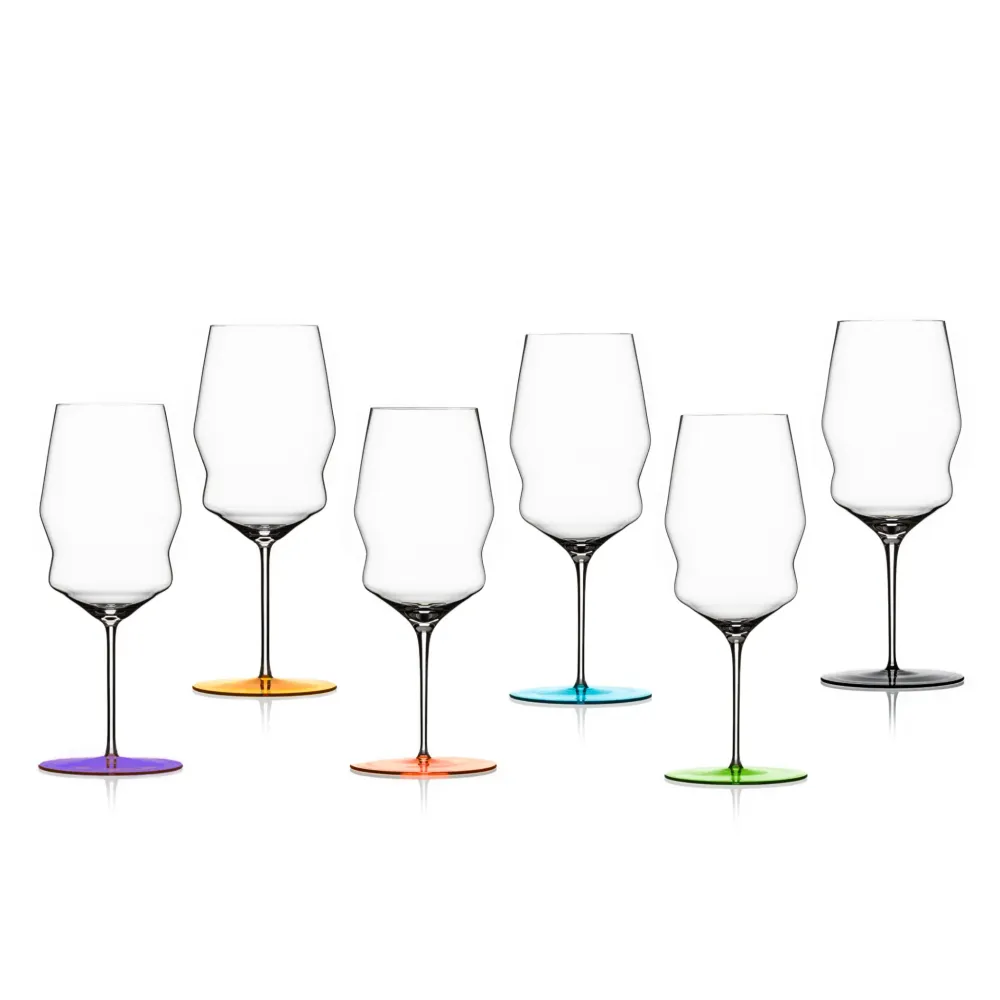 Kvetna 1794 Weinglas Kalyke Harlequin 520 ml (6er Set)