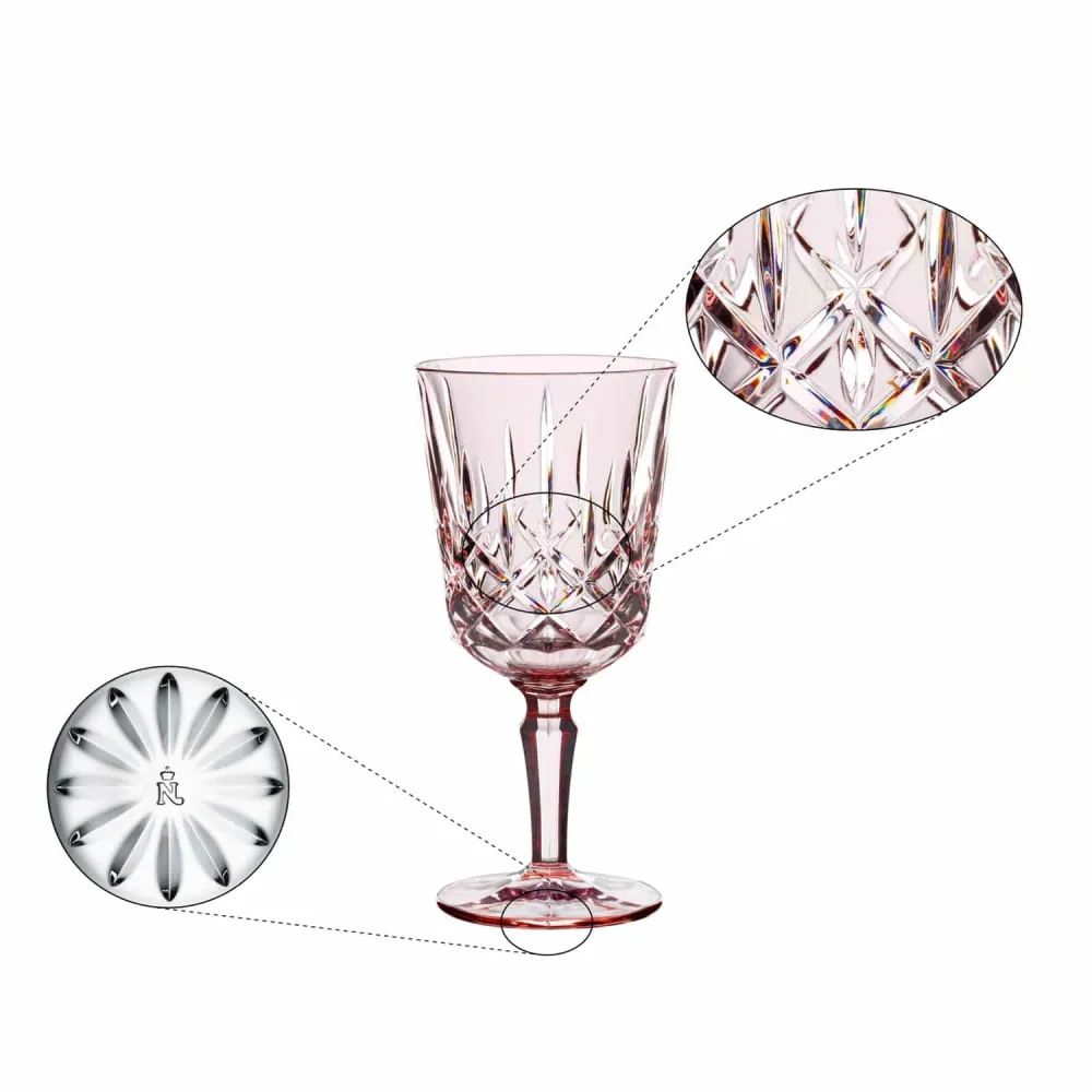 Nachtmann Noblesse Weinglas 35,5 cl Rosé – 2 Stück