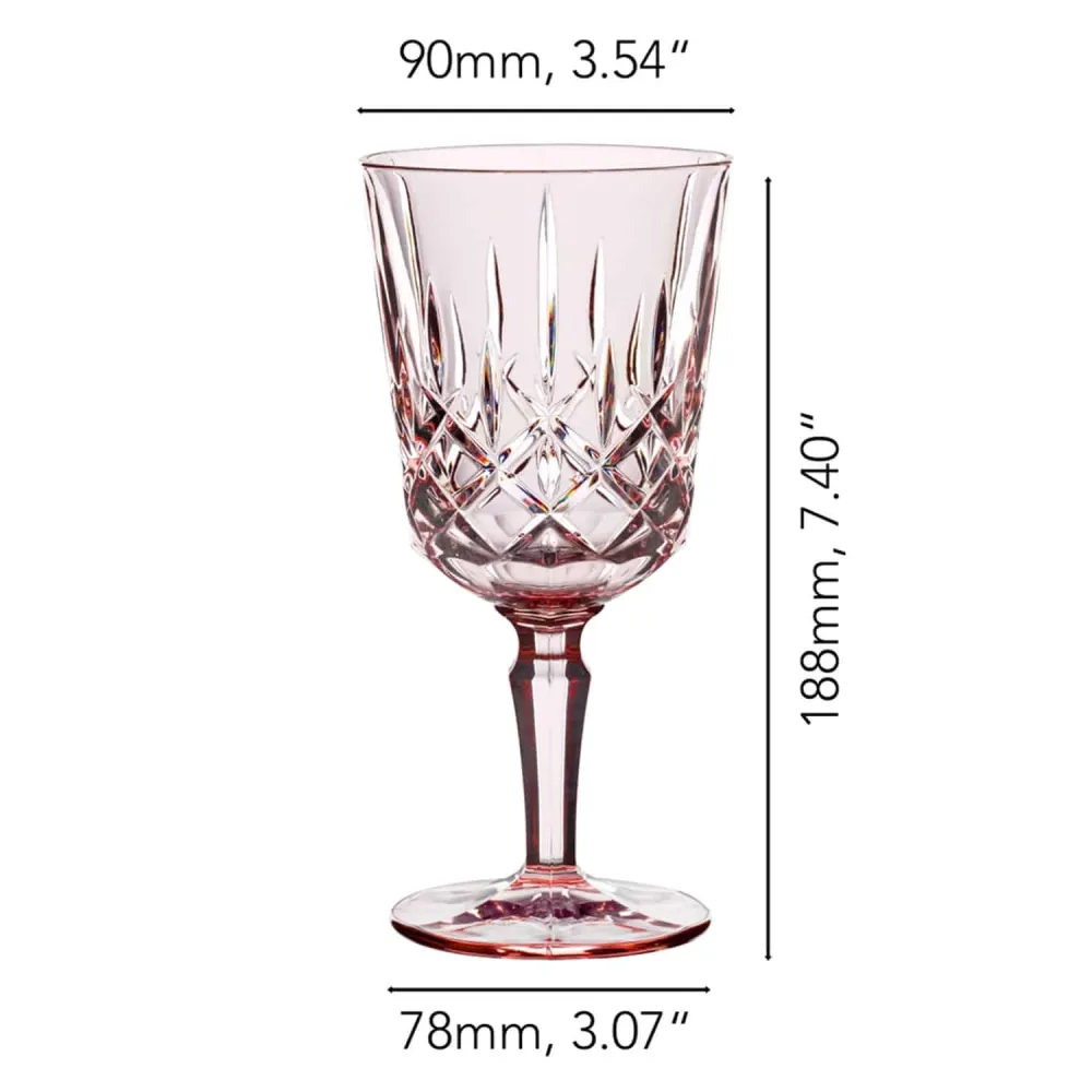 Nachtmann Noblesse Weinglas 35,5 cl Rosé – 2 Stück