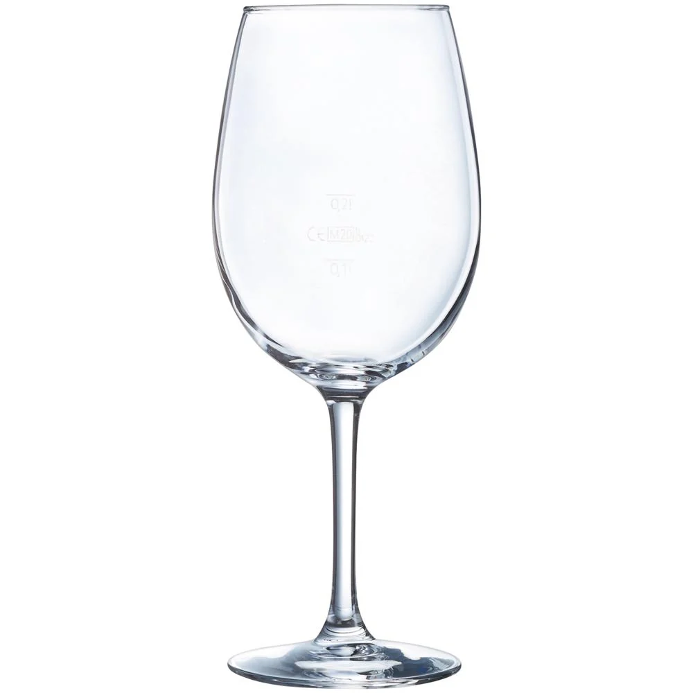 PRACTIC BOX VINA Weinglas (18 Stück) - 48 cl - /-/ 0,1 l + 0,2 l