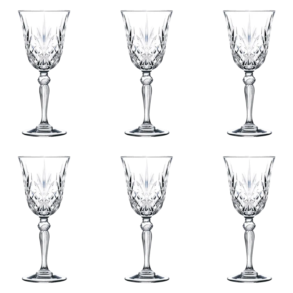 RCR Melodia Weinglas 21 cl – 6 Stück