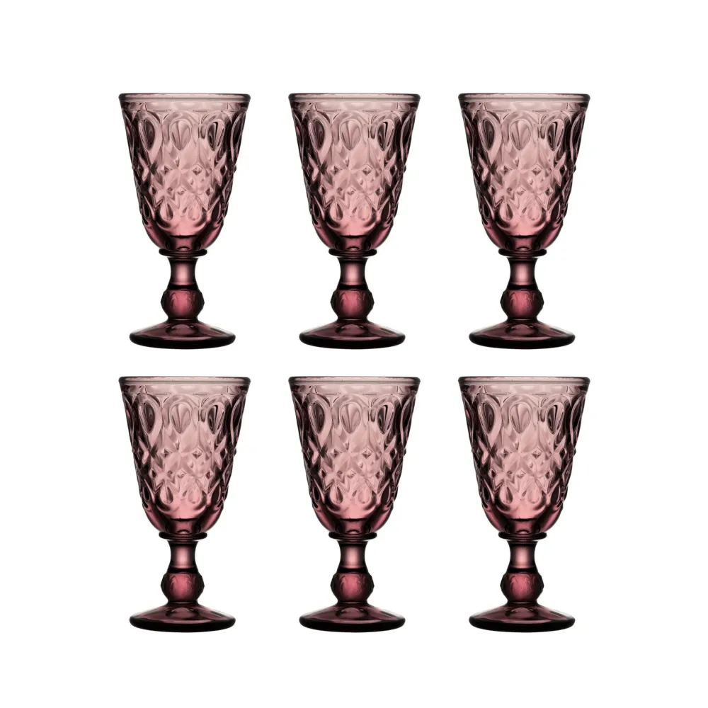 La Rochère Lyonnais Weinglas Rosa 23 cl – 6er-Box