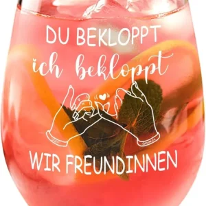 Weinglas Geschenk Set Beste Freundin Lustige Geschenkideen